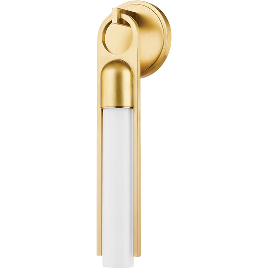 Bethlehem 1 Light Wall Sconce by Hudson Valley. Made from steel in a modern style.