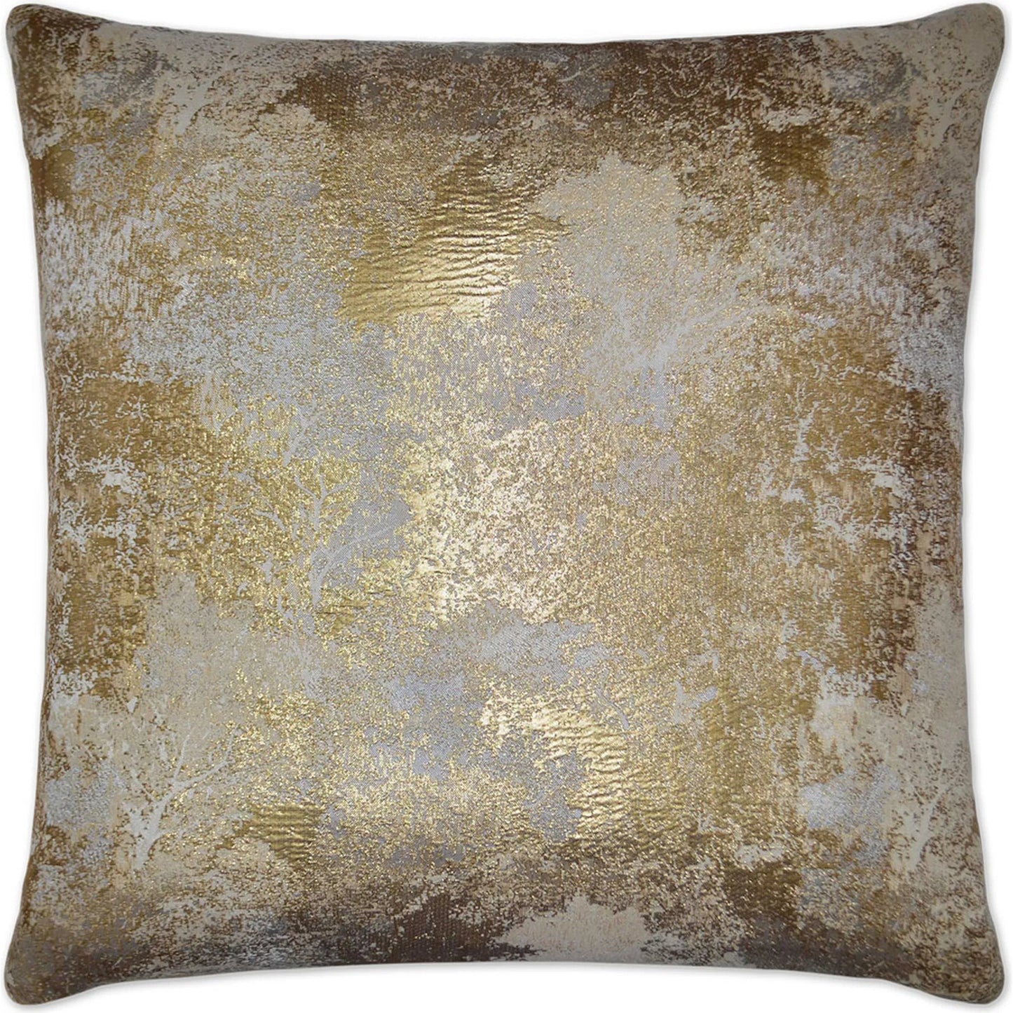 001 SI-2380502 | Primary Silo | Artemis Pillow by DV Kap Home in gold. Made from 100% polyester in a modern style.