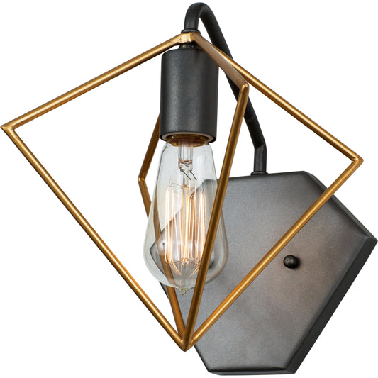 Metropolis Bath by Varaluz in antique gold, rustic bronze. Made from unique in a modern style.