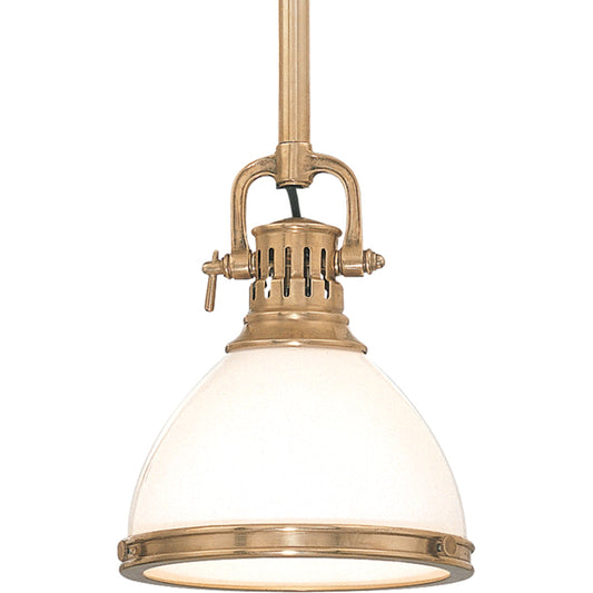Randolph Pendant by Hudson Valley. Made from unique in a transitional style.