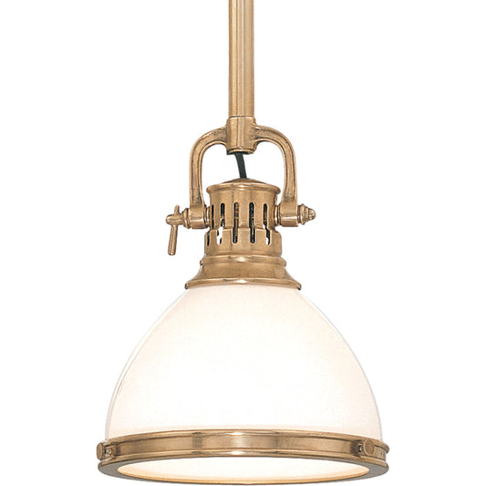 Randolph Pendant by Hudson Valley. Made from unique in a transitional style.