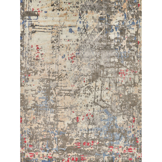 Reflections Rug - Multi by Exquisite Rugs in multi. Made from bamboo silk, cotton in a unique style.