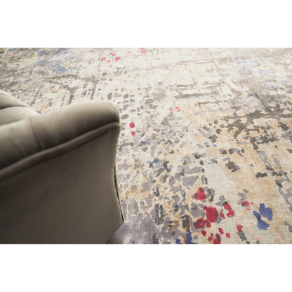 Reflections Rug - Multi by Exquisite Rugs in multi. Made from bamboo silk in a unique style.