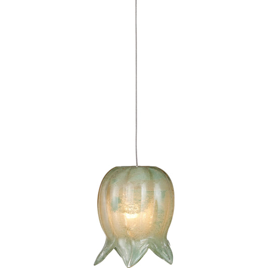 Polpo 1-Light Multi-Drop Pendant by Currey and Company. Made from art glass, metal in a modern style.