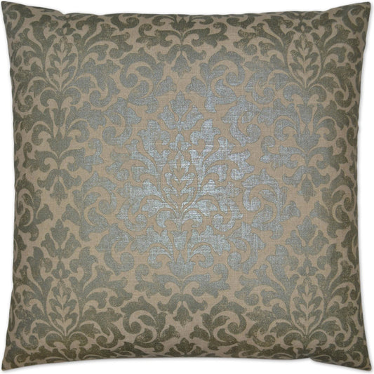 Glam Packed Pillow by DV Kap Home. Made from 55% linen, 45% rayon in a unique style.