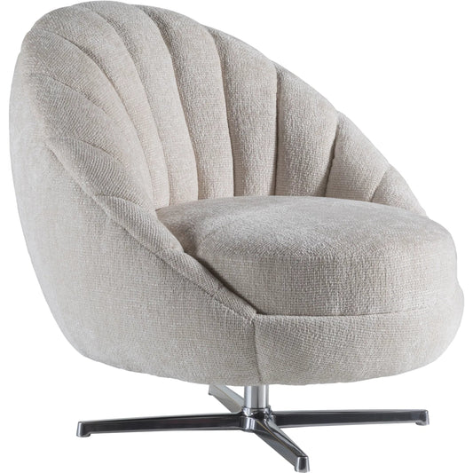 Lucille Swivel Chair by Artistica Home in polished chrome. Made from unique in a unique style.