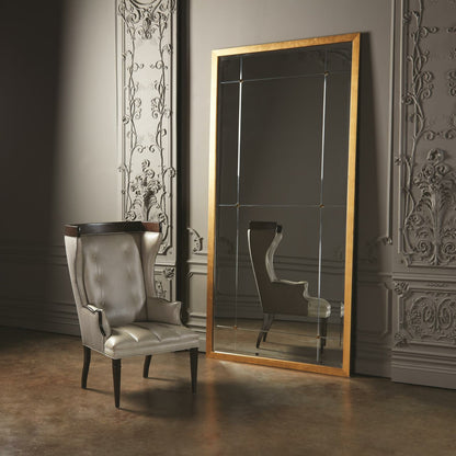 Beaumont Floor Mirror by Global Views. Made from unique in a transitional style.