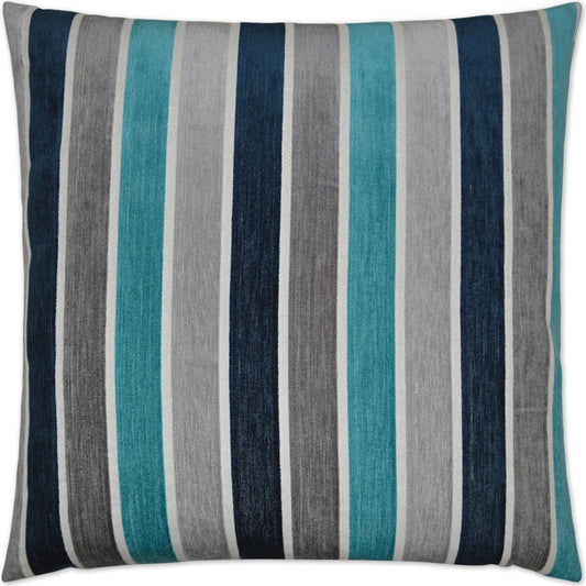 Delilah Pillow by DV Kap Home in sky. Made from 38% polyester, 29% textured polyester, 28% acrylic, 5% viscose in a unique style.