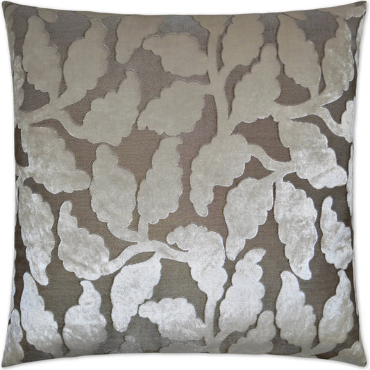 Beaumont Pillow by DV Kap Home in stone. Made from 100% polyester in a unique style.