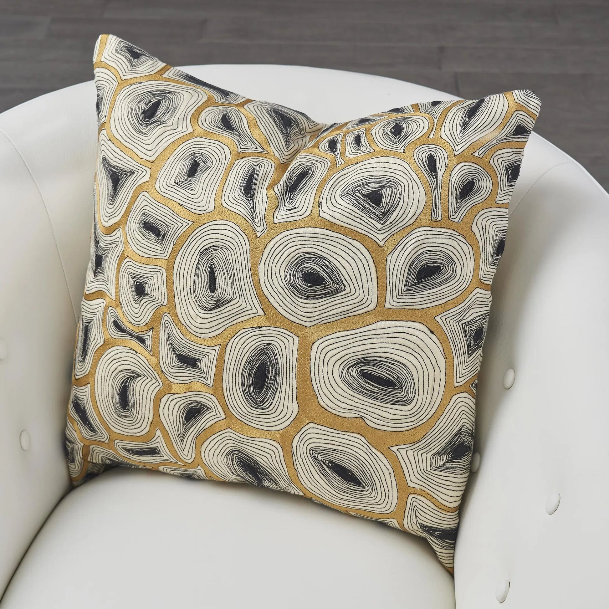 Agate Pillow by Global Views. Made from unique in a eclectic & global style.