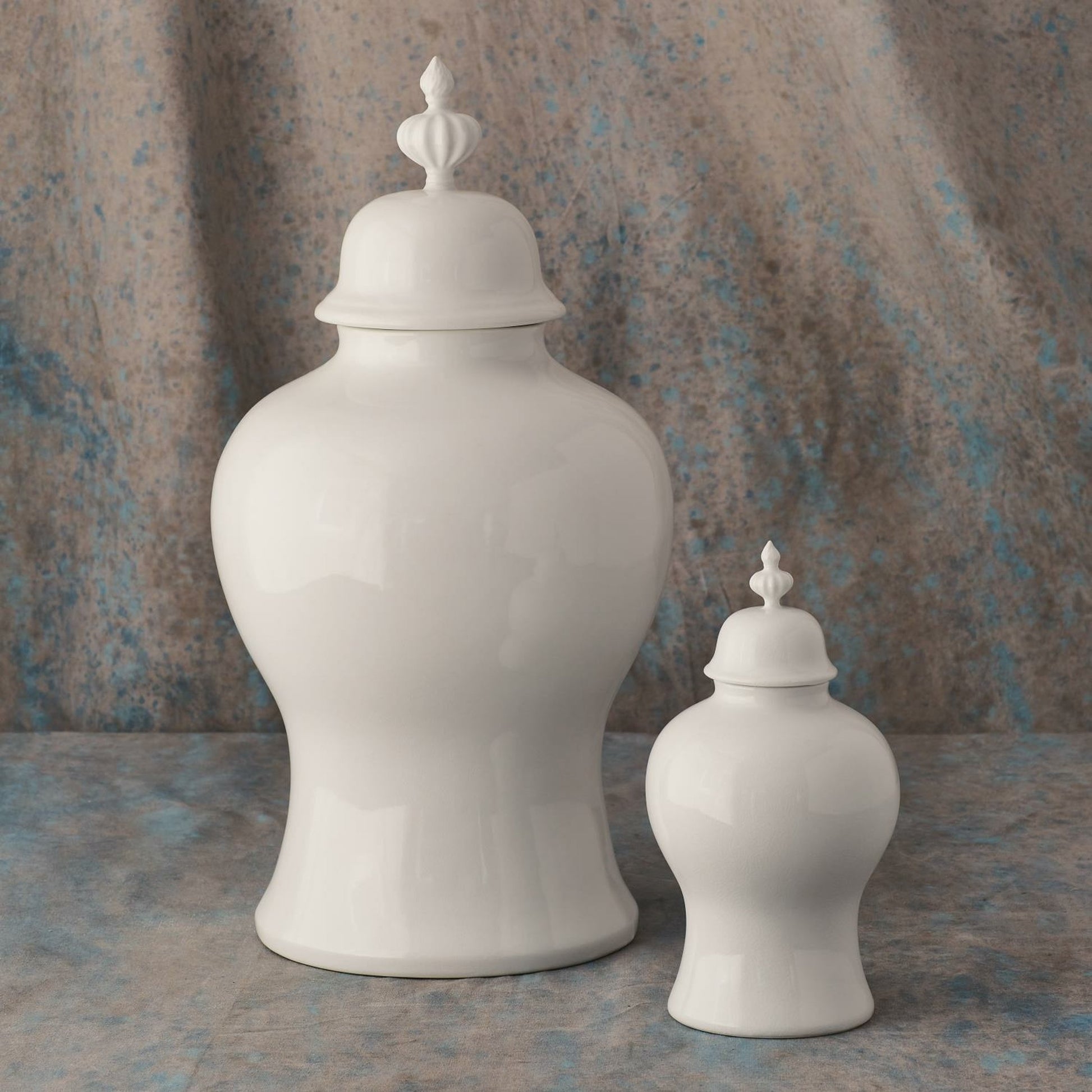Beaufort Ginger Jar by Global Views in bronze. Made from ceramic in a transitional style.