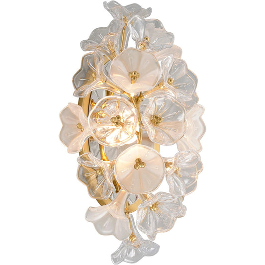 Jasmine Wall Sconce by Corbett. Made from hand crafted iron in a modern style.