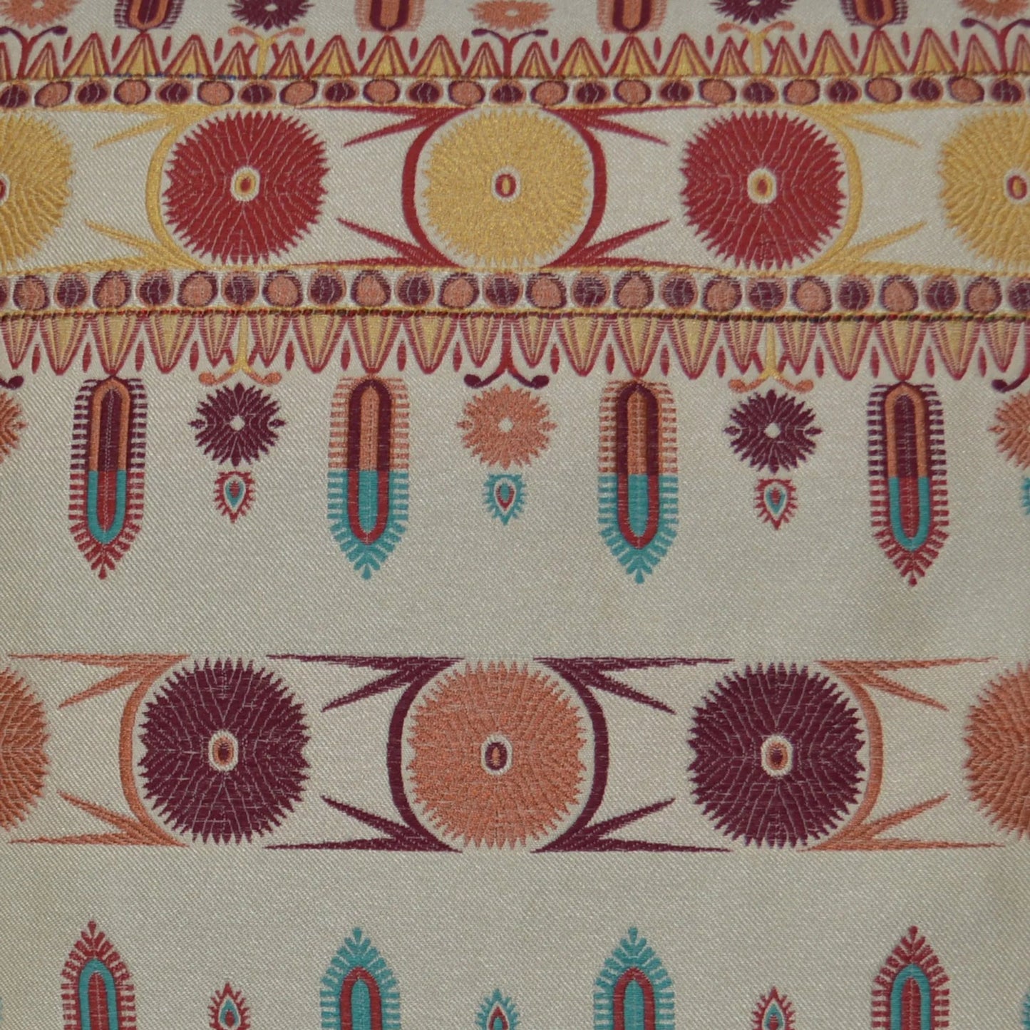 002 SI-2380761 | Closeup | Calliope Pillow by DV Kap Home in rose. Made from unique in a eclectic & global style.