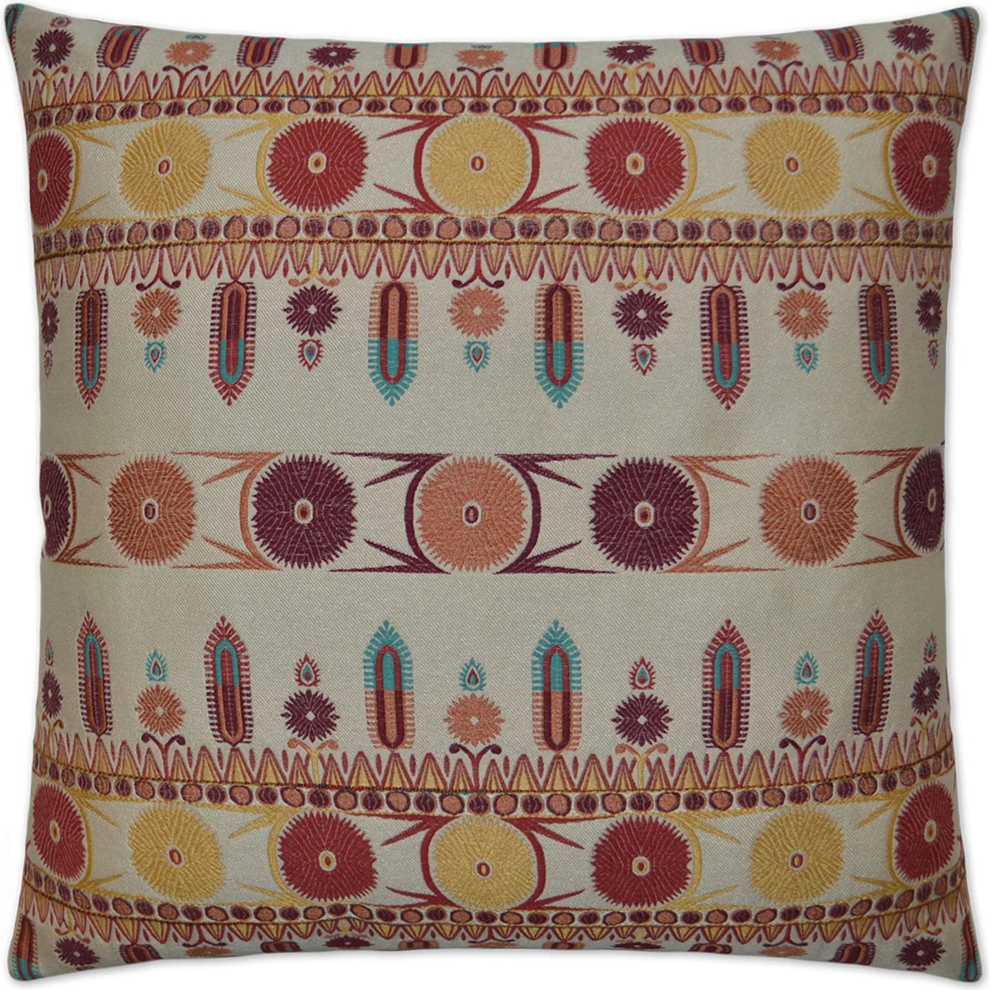 001 SI-2380761 | Primary Silo | Calliope Pillow by DV Kap Home in rose. Made from unique in a eclectic & global style.