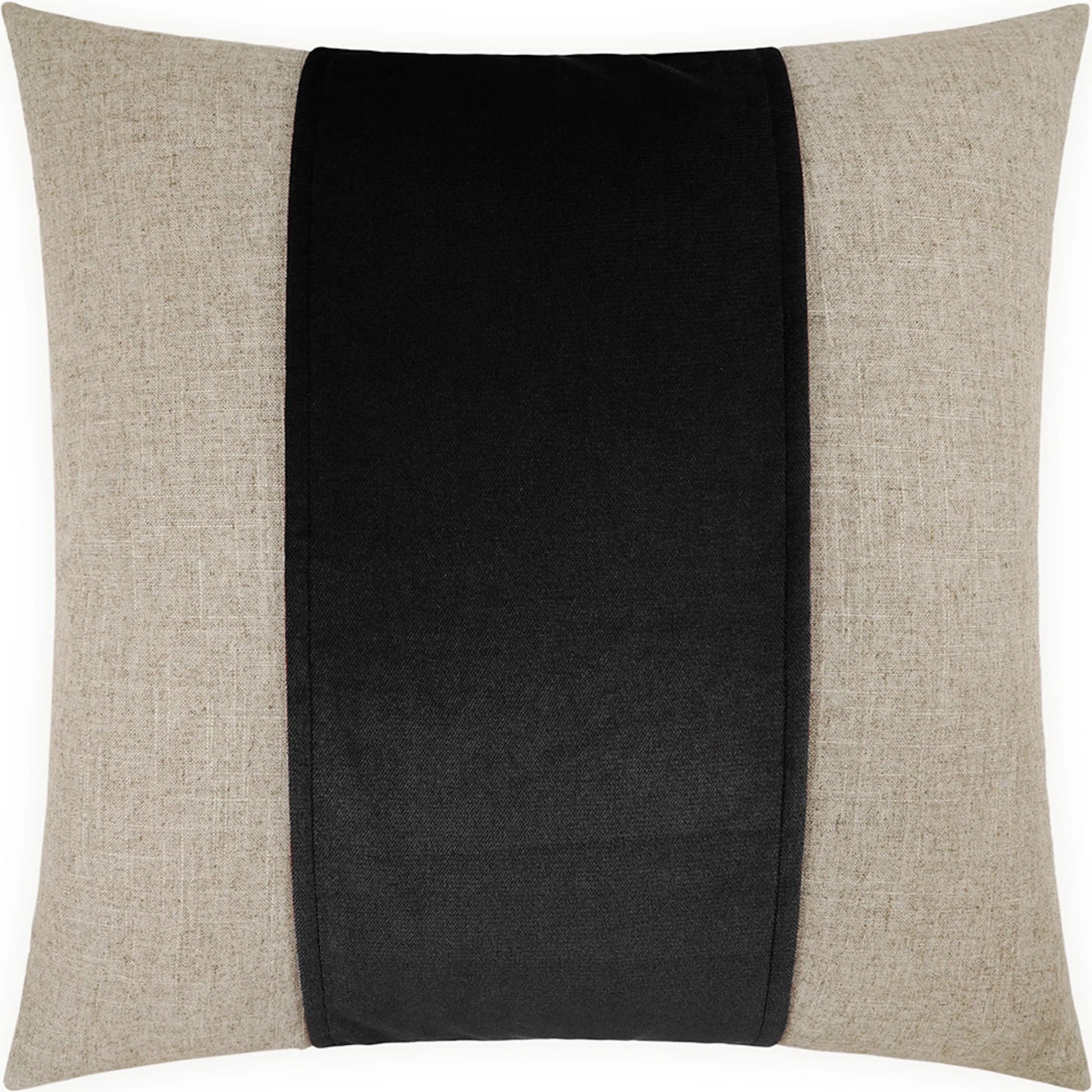 Jefferson Pillow by DV Kap Home. Made from 55% linen, 45% viscose in a transitional style.