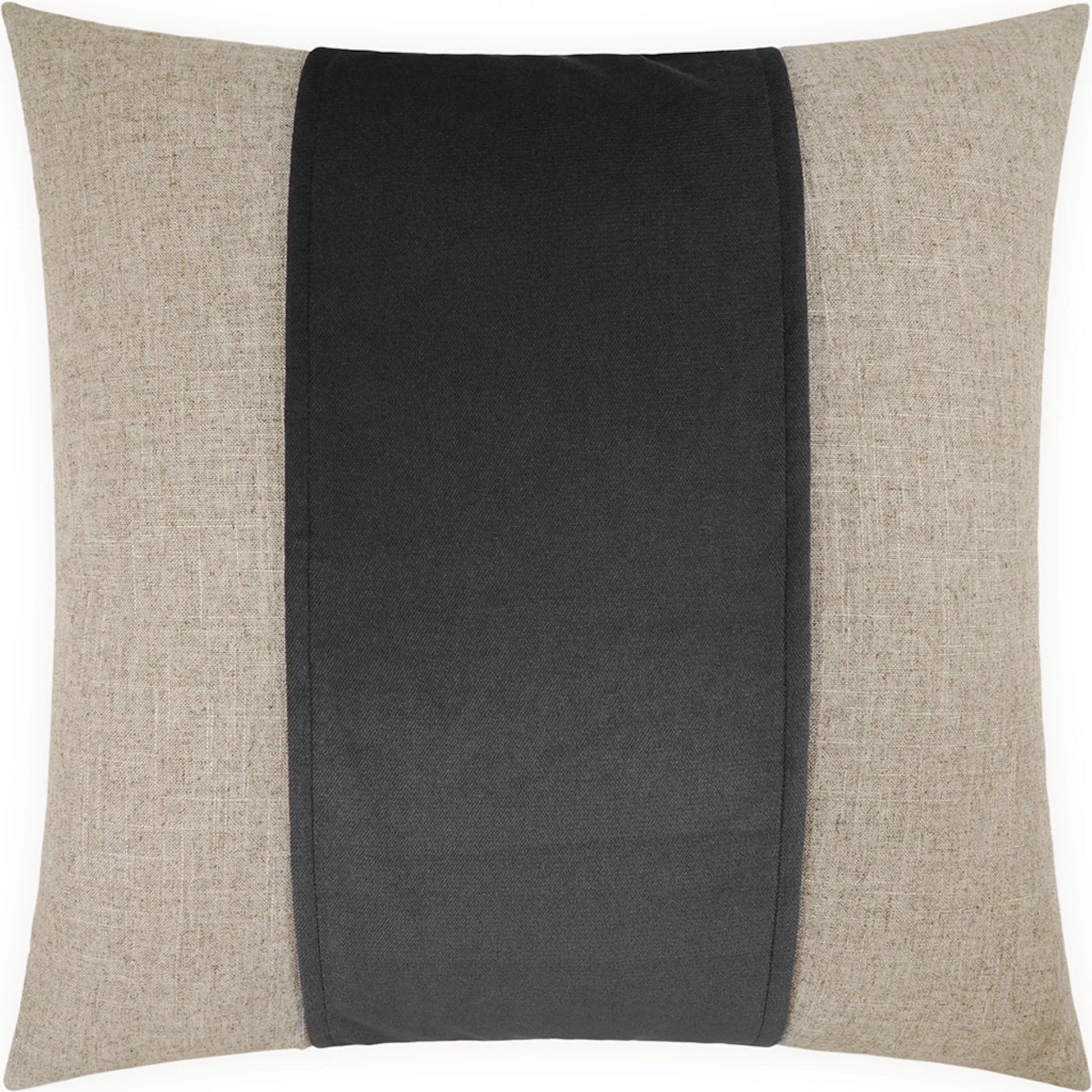 Jefferson Pillow by DV Kap Home. Made from 55% linen, 45% viscose in a transitional style.