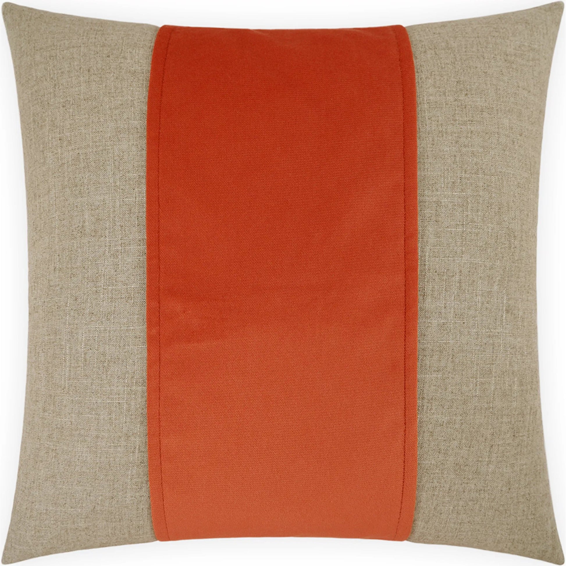 Jefferson Pillow by DV Kap Home. Made from 55% linen, 45% viscose in a transitional style.