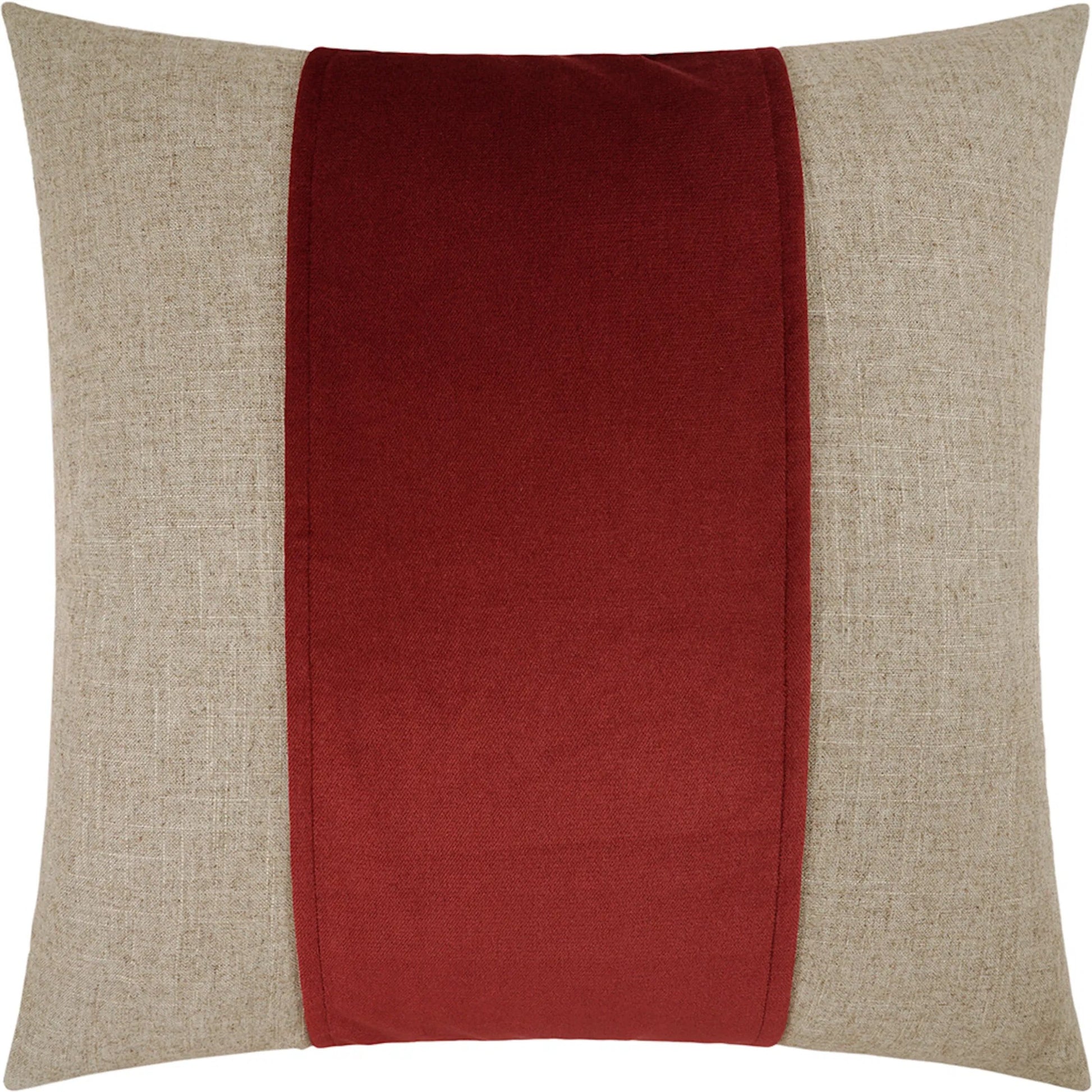 Jefferson Pillow by DV Kap Home. Made from 55% linen, 45% viscose in a transitional style.