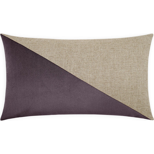 Jefferson Lumbar Pillow by DV Kap Home. Made from 55% linen, 45% viscose in a unique style.