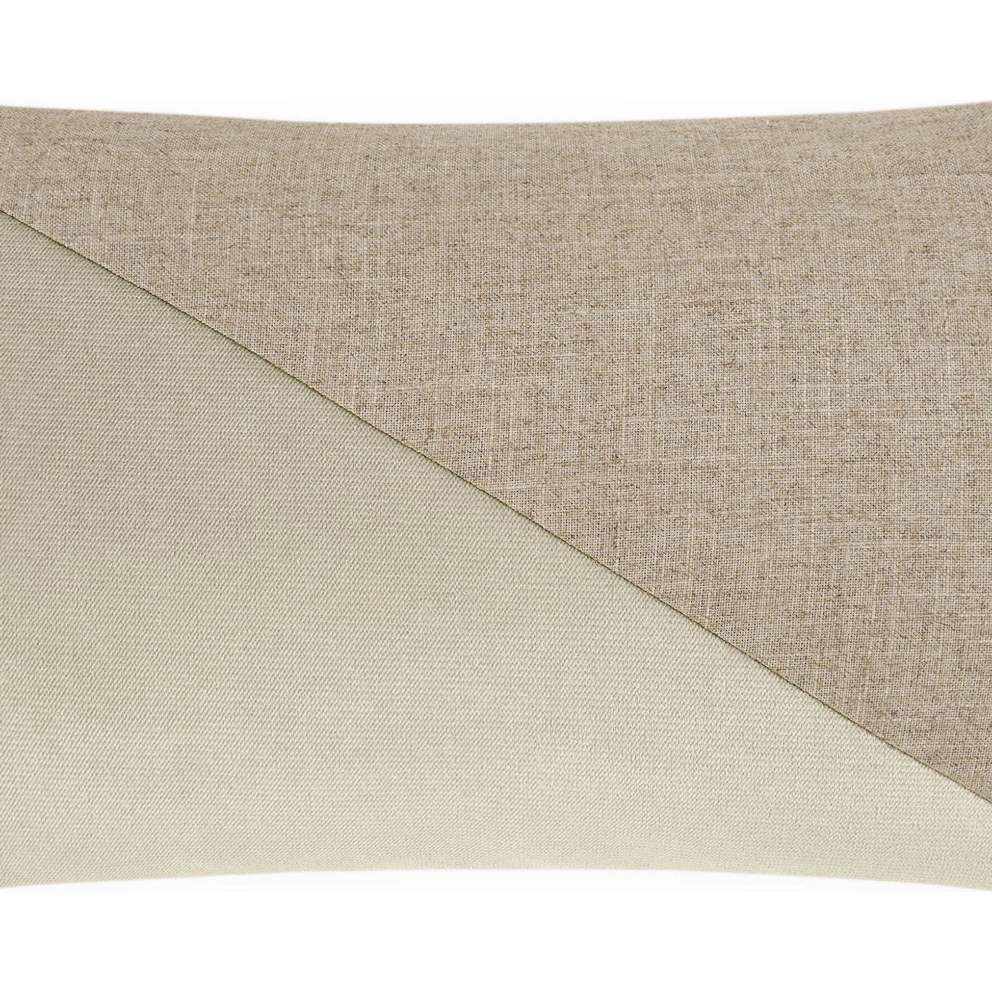 Jefferson Lumbar Pillow by DV Kap Home. Made from 55% linen, 45% viscose in a transitional style.