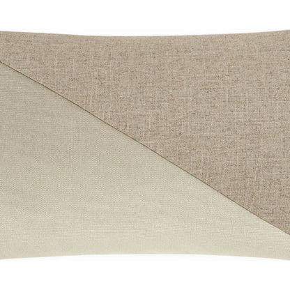 Jefferson Lumbar Pillow by DV Kap Home. Made from 55% linen, 45% viscose in a transitional style.