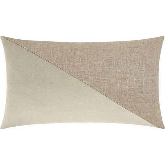 Jefferson Lumbar Pillow by DV Kap Home. Made from 55% linen, 45% viscose in a unique style.