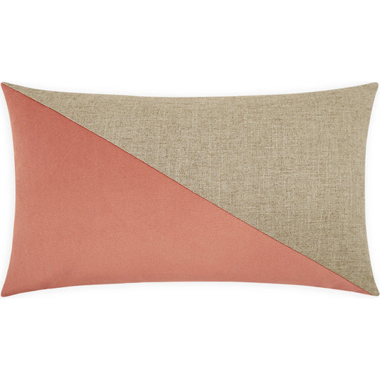 Jefferson Lumbar Pillow by DV Kap Home. Made from 55% linen, 45% viscose in a unique style.