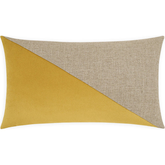 Jefferson Lumbar Pillow by DV Kap Home. Made from 55% linen, 45% viscose in a unique style.