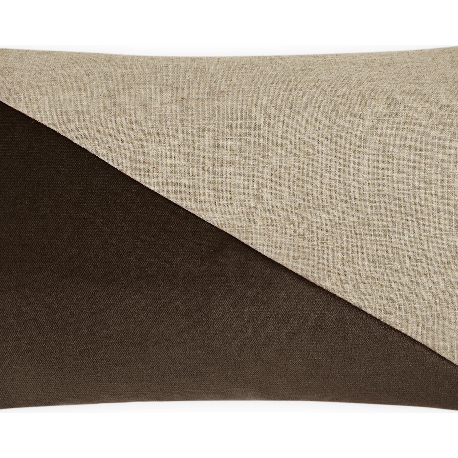 Jefferson Lumbar Pillow by DV Kap Home. Made from 55% linen, 45% viscose in a transitional style.