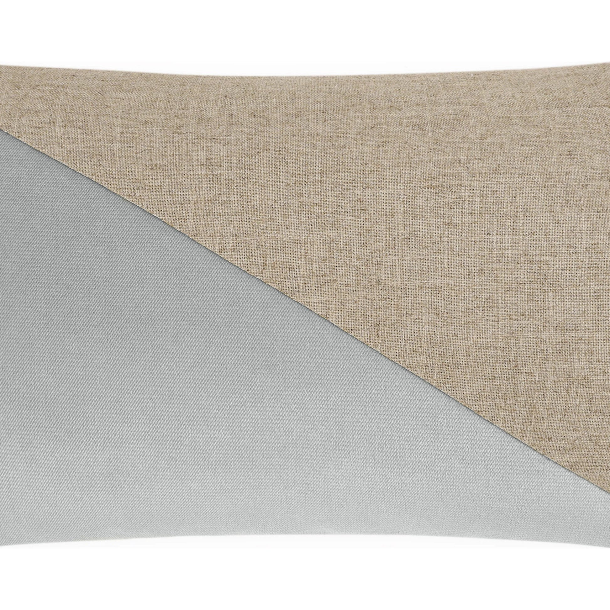 Jefferson Lumbar Pillow by DV Kap Home. Made from 55% linen, 45% viscose in a transitional style.