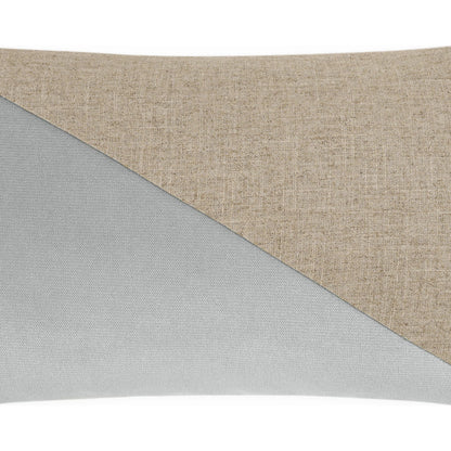 Jefferson Lumbar Pillow by DV Kap Home. Made from 55% linen, 45% viscose in a transitional style.