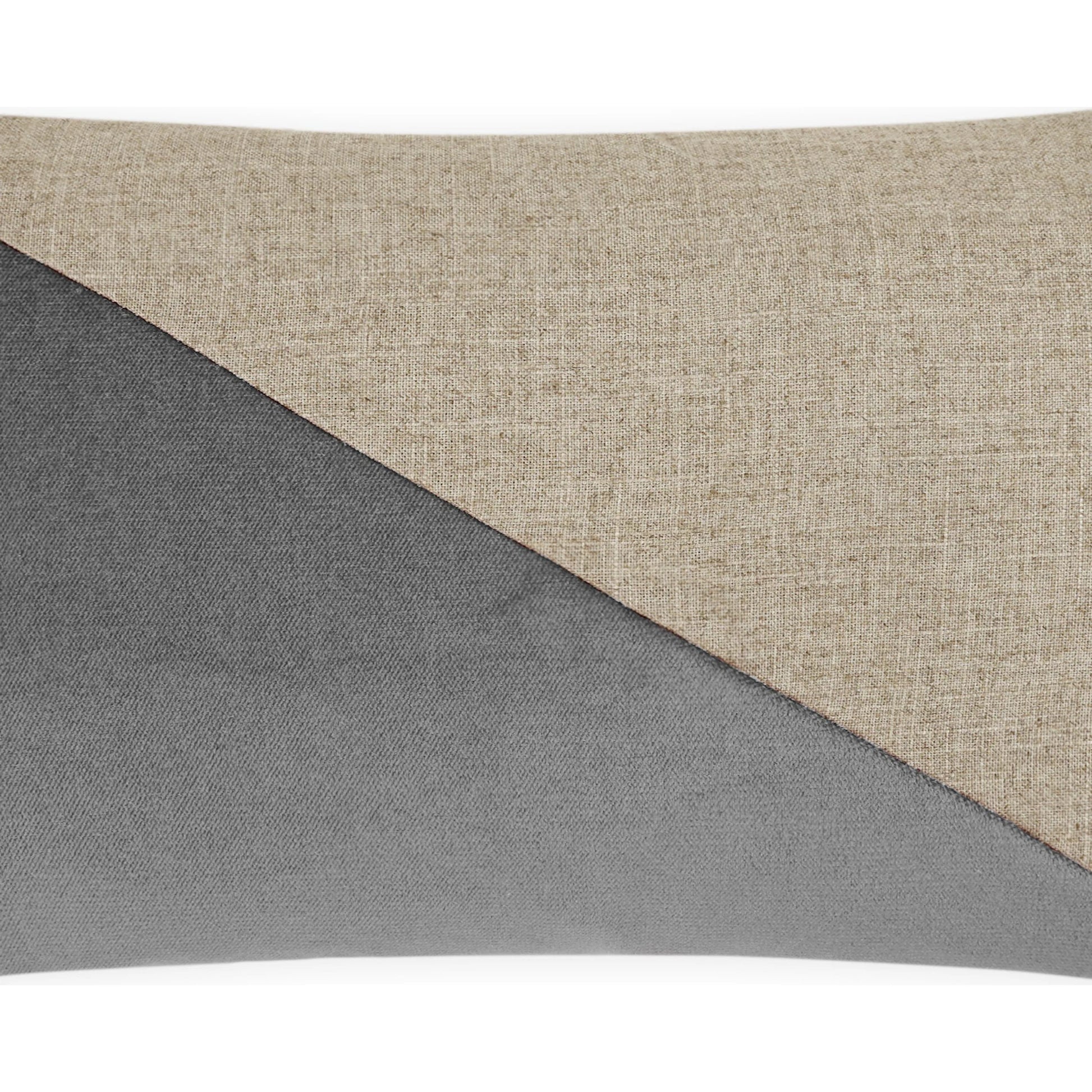 Jefferson Lumbar Pillow by DV Kap Home. Made from 55% linen, 45% viscose in a transitional style.