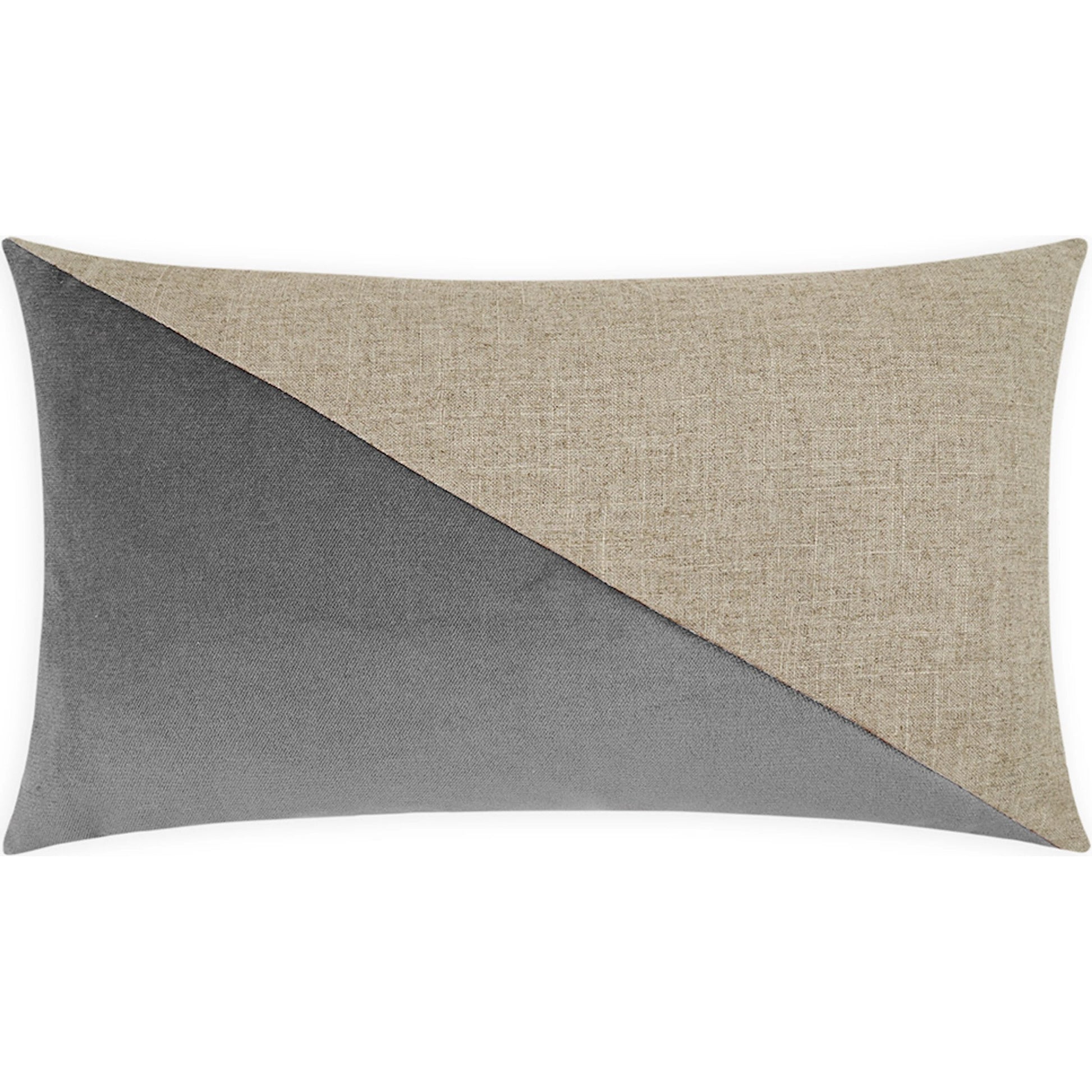 Jefferson Lumbar Pillow by DV Kap Home. Made from 55% linen, 45% viscose in a transitional style.