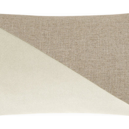 Jefferson Lumbar Pillow by DV Kap Home. Made from 55% linen, 45% viscose in a transitional style.
