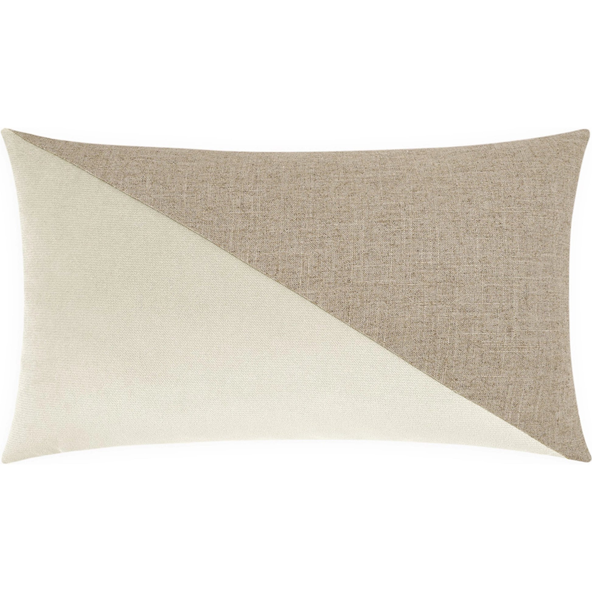 Jefferson Lumbar Pillow by DV Kap Home. Made from 55% linen, 45% viscose in a transitional style.