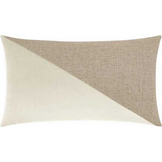 Jefferson Lumbar Pillow by DV Kap Home. Made from 55% linen, 45% viscose in a unique style.