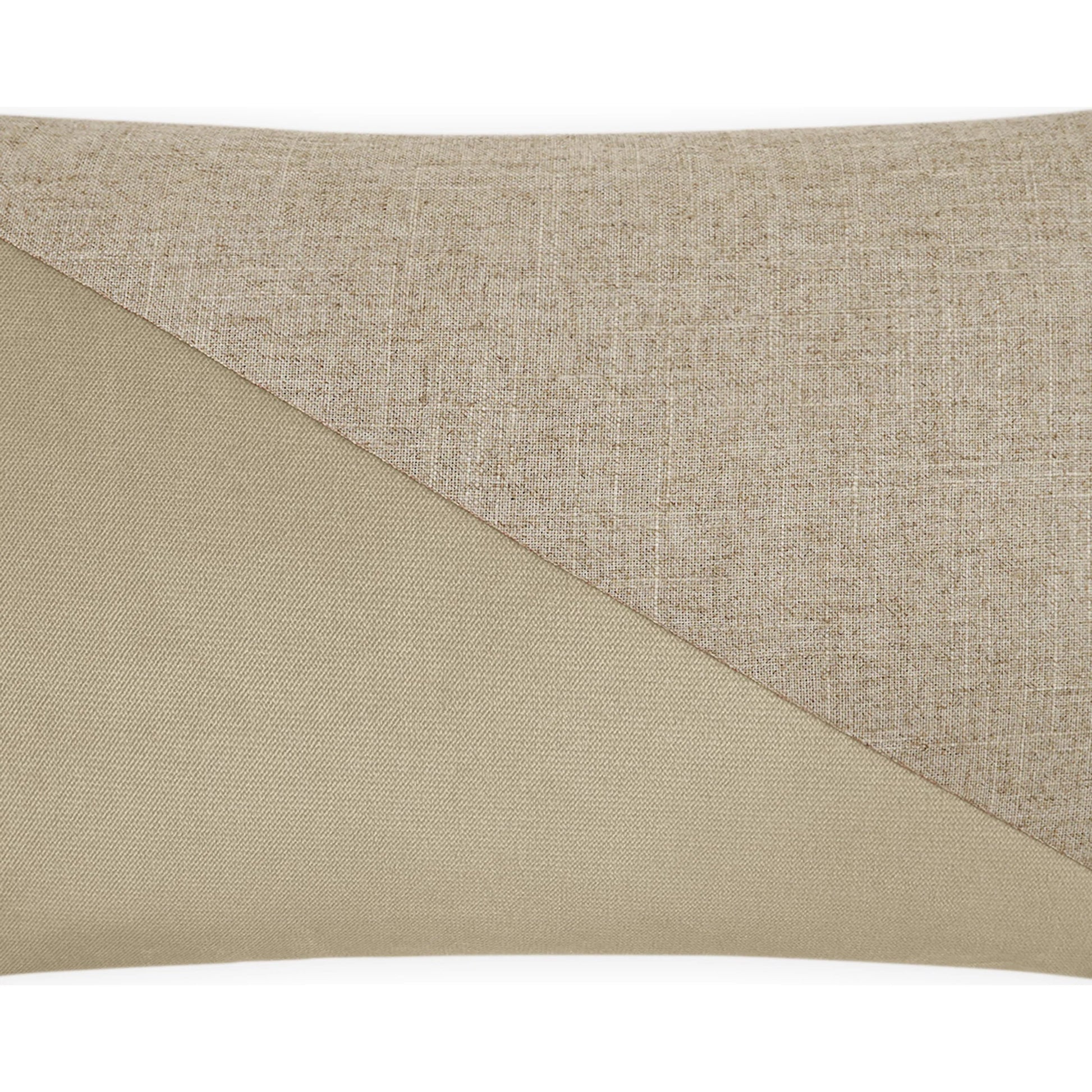 Jefferson Lumbar Pillow by DV Kap Home. Made from 55% linen, 45% viscose in a transitional style.
