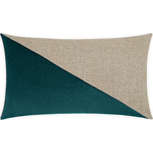 Jefferson Lumbar Pillow by DV Kap Home. Made from 55% linen, 45% viscose in a unique style.