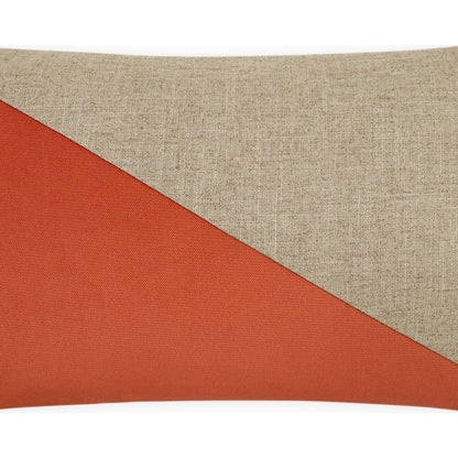 Jefferson Lumbar Pillow by DV Kap Home. Made from 55% linen, 45% viscose in a transitional style.