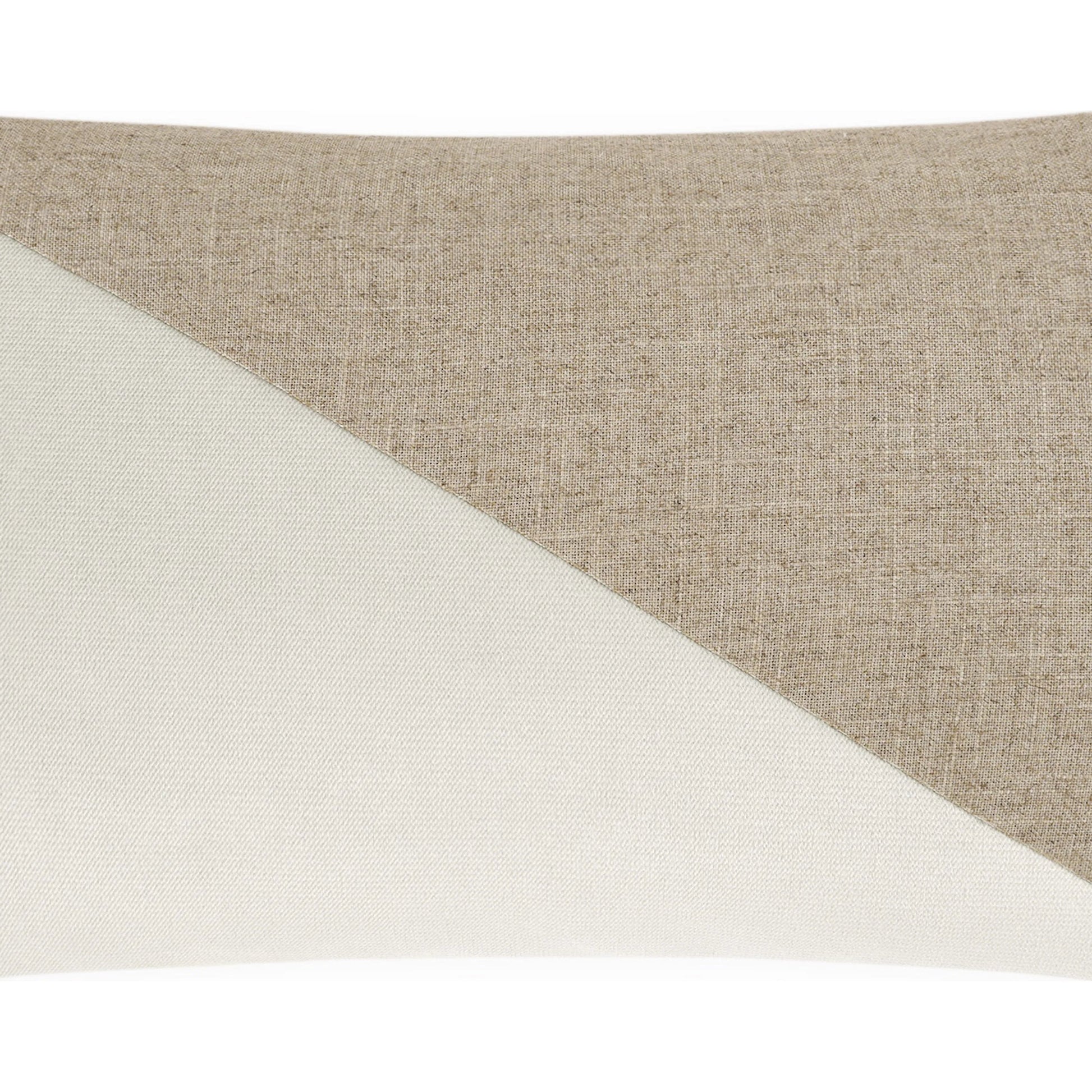 Jefferson Lumbar Pillow by DV Kap Home. Made from 55% linen, 45% viscose in a transitional style.