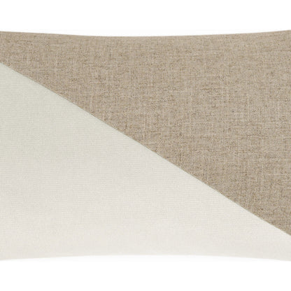 Jefferson Lumbar Pillow by DV Kap Home. Made from 55% linen, 45% viscose in a transitional style.