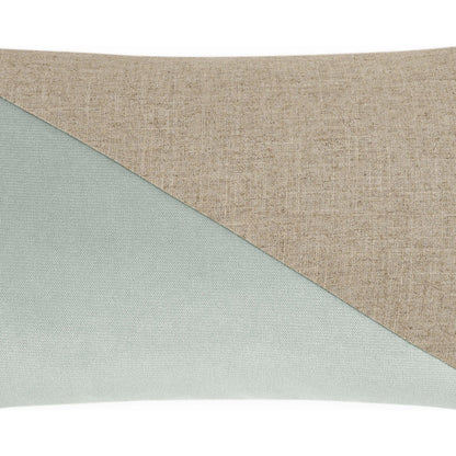 Jefferson Lumbar Pillow by DV Kap Home. Made from 55% linen, 45% viscose in a transitional style.