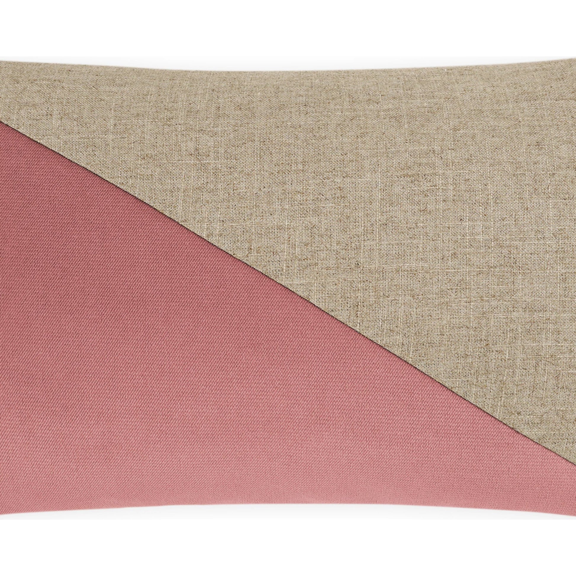 Jefferson Lumbar Pillow by DV Kap Home. Made from 55% linen, 45% viscose in a transitional style.