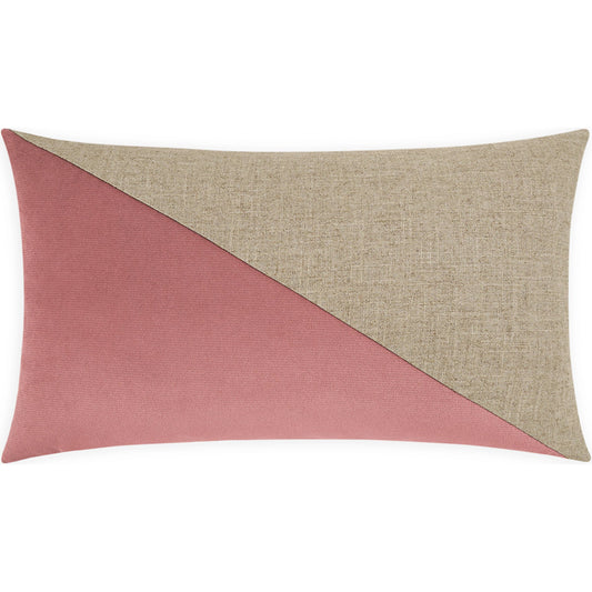 Jefferson Lumbar Pillow by DV Kap Home. Made from 55% linen, 45% viscose in a unique style.