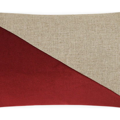 Jefferson Lumbar Pillow by DV Kap Home. Made from 55% linen, 45% viscose in a transitional style.