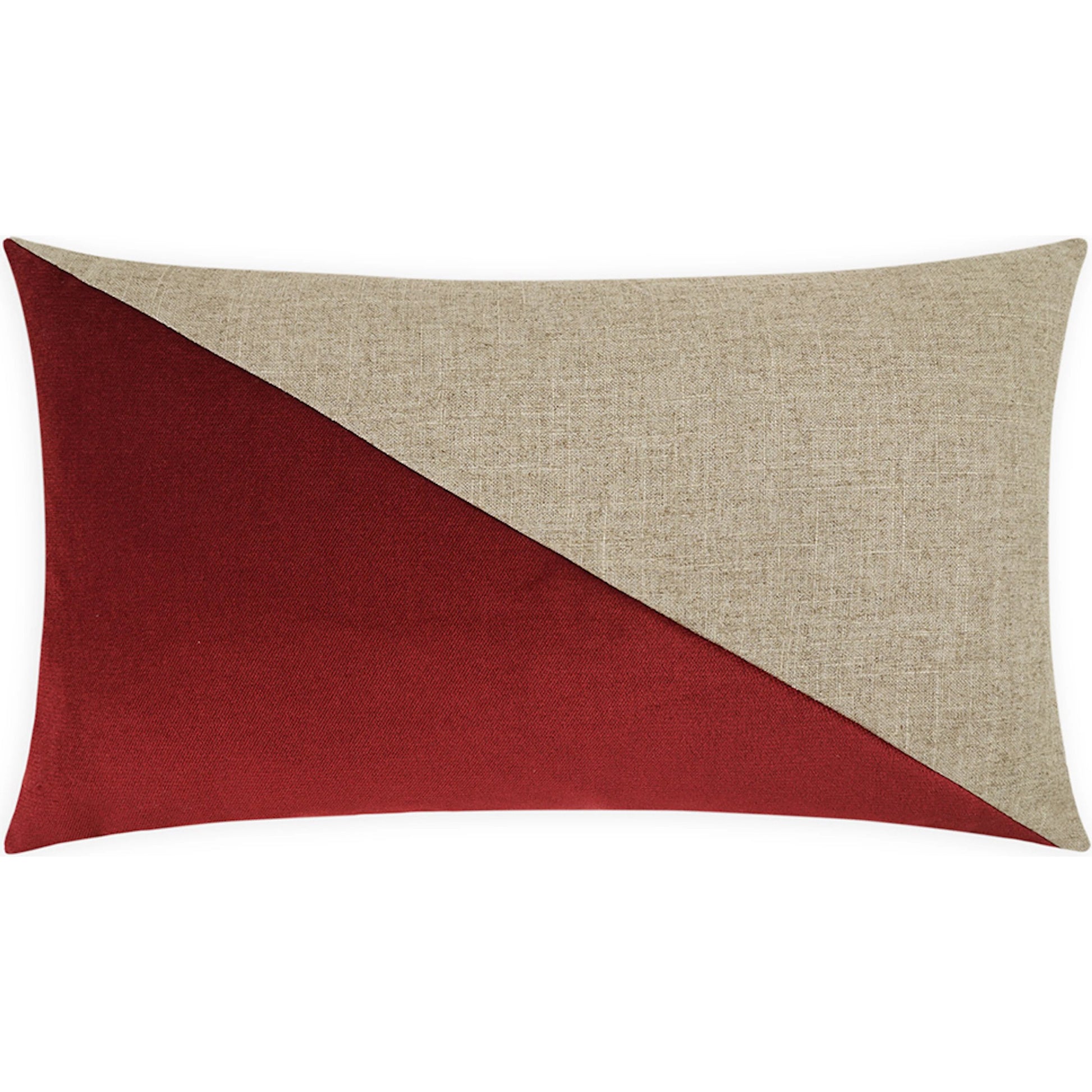 Jefferson Lumbar Pillow by DV Kap Home. Made from 55% linen, 45% viscose in a transitional style.