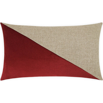 Jefferson Lumbar Pillow by DV Kap Home. Made from 55% linen, 45% viscose in a transitional style.