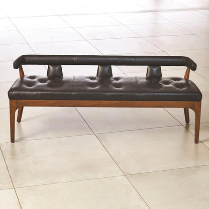 Moderno Bench by Global Views. Made from unique in a modern style.