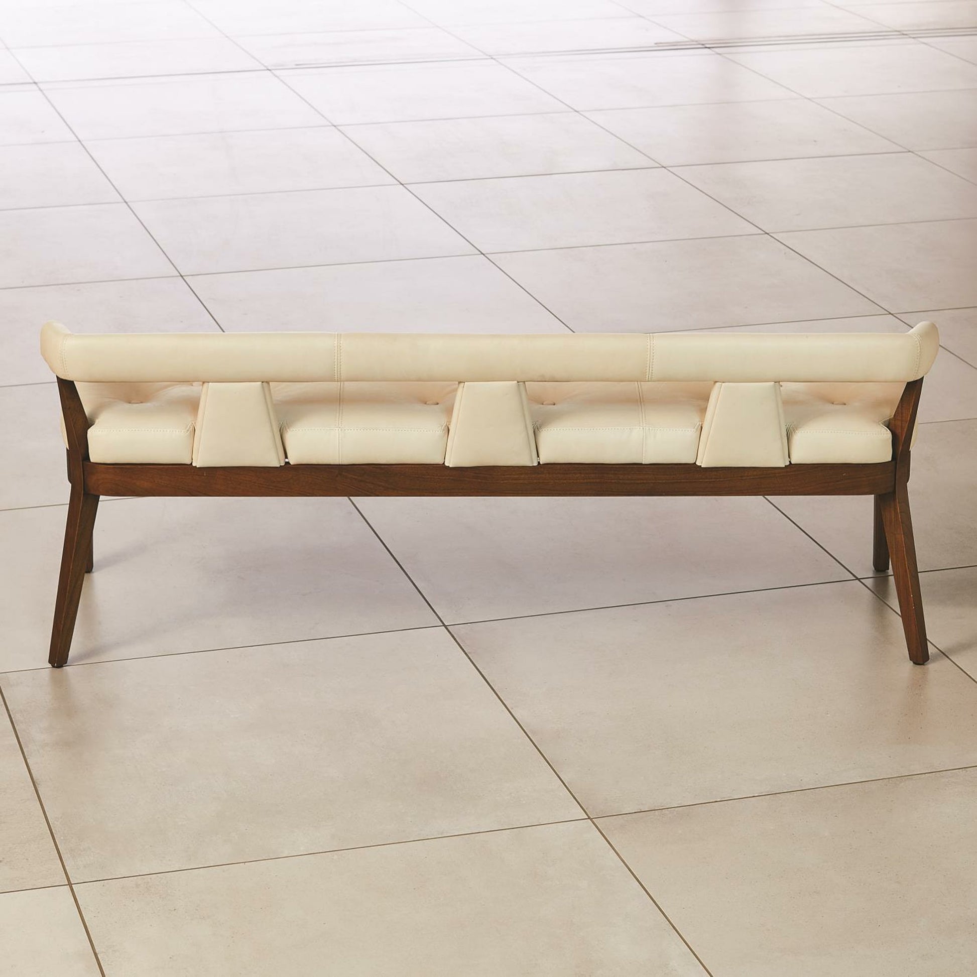 Moderno Bench by Global Views. Made from unique in a modern style.
