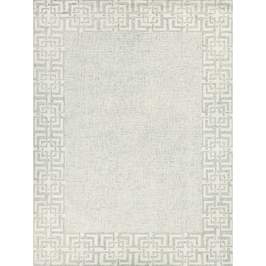 Caprice 2706 Rug by Exquisite Rugs in silver/ivory. Made from ivory in a unique style.